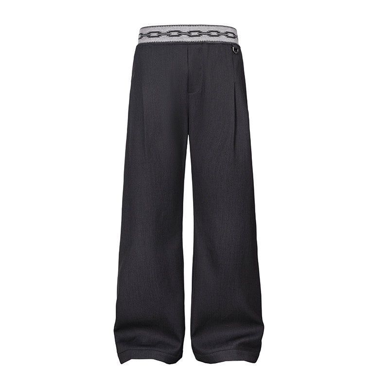 CATSSTAC_Comfortable_Loose_Fit_Cool_Street_Style_Casual_Youth_Solid_Grey_Wide_Leg_Pants_MISSTT
