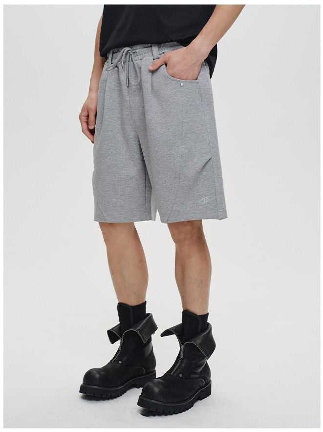 CATSSTAC Comfortable Loose Fit Youthful Casual Everyday Black Gray Sizes M To 2Xl Shorts