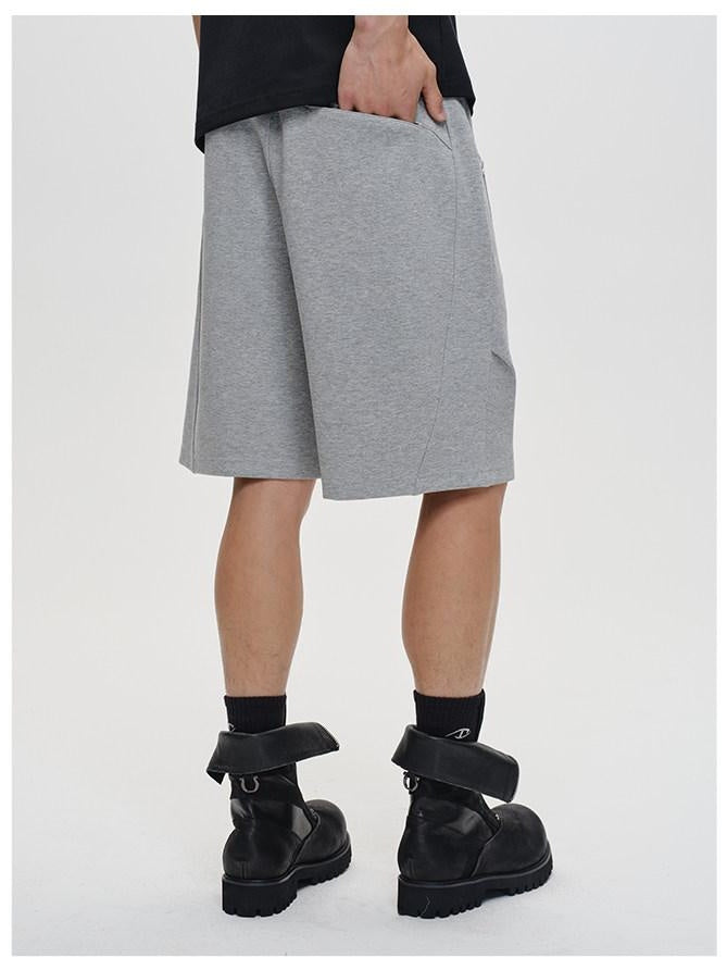 CATSSTAC Comfortable Loose Fit Youthful Casual Everyday Black Gray Sizes M To 2Xl Shorts