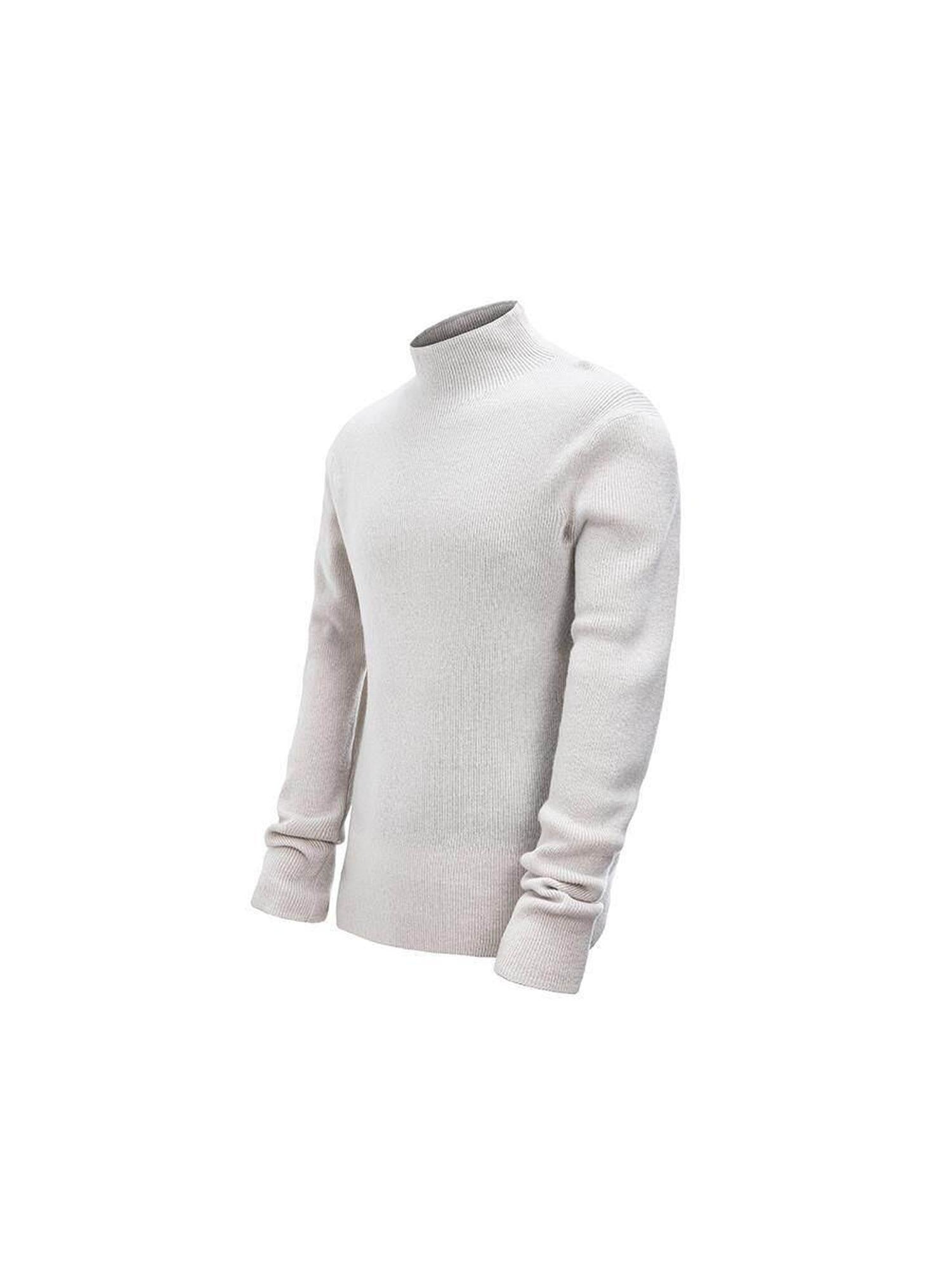 CATSSTAC Comfortable Mock Neck Pullover Youthful Sporty Casual Long Sleeve T-Shirts