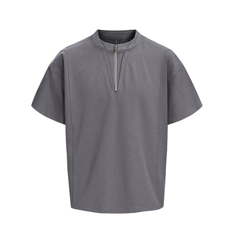 CATSSTAC_Comfortable_Oversized_Trendy_Casual_Youth_Black_Gray_Short_Sleeve_T-Shirts_MISSTT