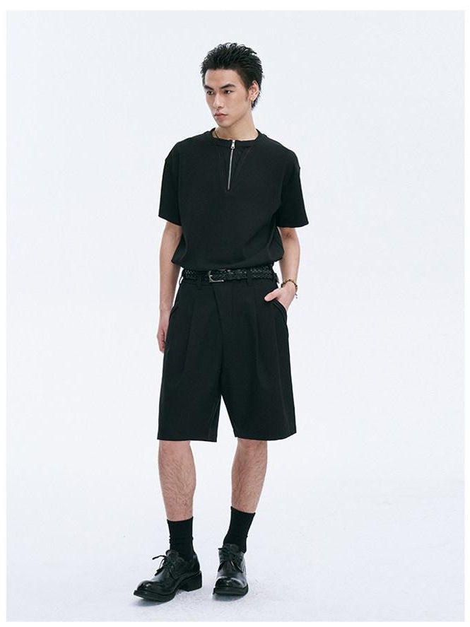 CATSSTAC Comfortable Oversized Trendy Casual Youth Black Gray Short Sleeve T-Shirts