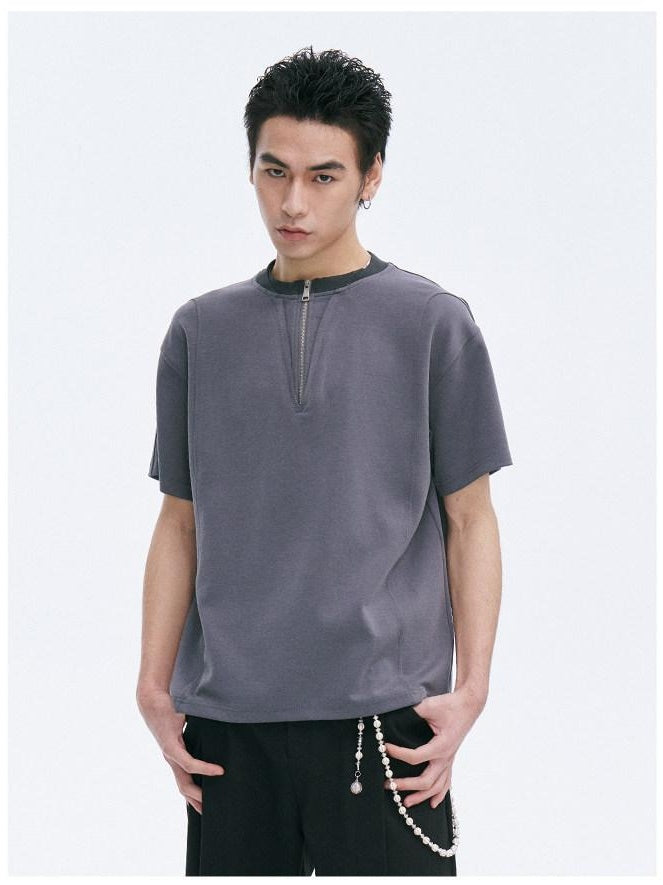 CATSSTAC Comfortable Oversized Trendy Casual Youth Black Gray Short Sleeve T-Shirts