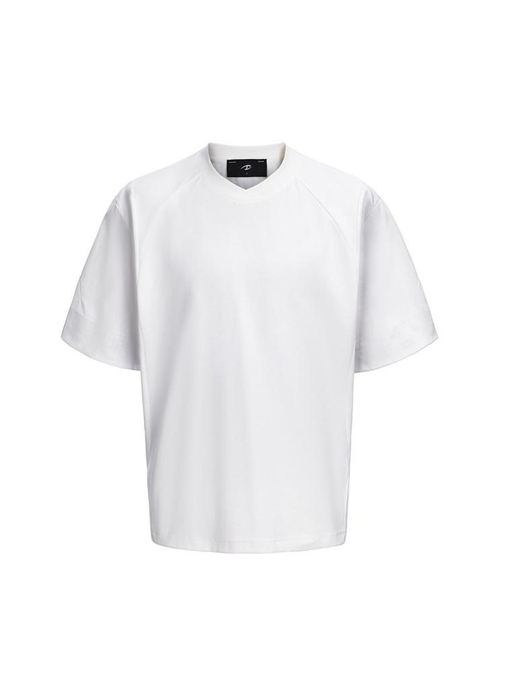 CATSSTAC Comfy Oversized Crew Neck Youth Everyday Black White Short Sleeve T-Shirts