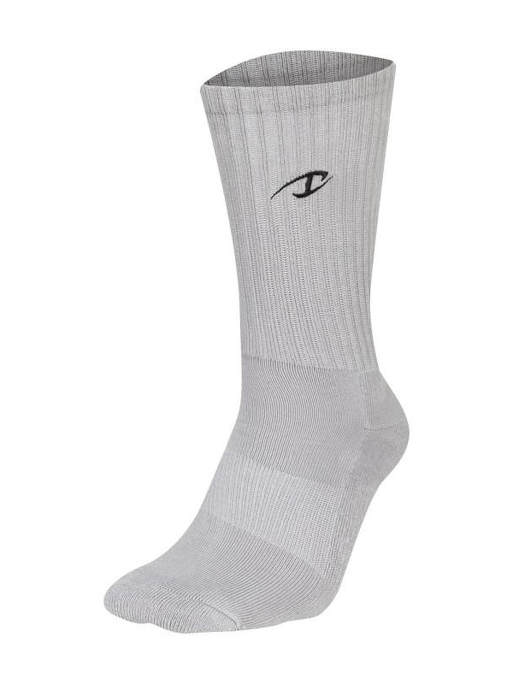 CATSSTAC Cushioned Breathable Mid Calf Crew Unisex Everyday Black Grey Cream Socks