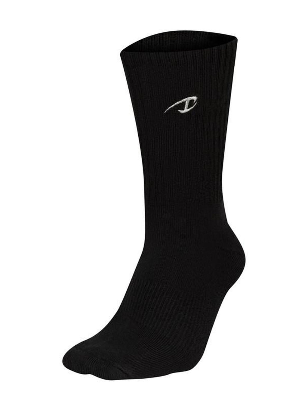 CATSSTAC Cushioned Breathable Mid Calf Crew Unisex Everyday Black Grey Cream Socks