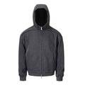 CATSSTAC_Dual_Zip_Minimalist_Hooded_Cardigan_Unisex_Casual_Dark_Gray_Everyday_Hoodie_MISSTT