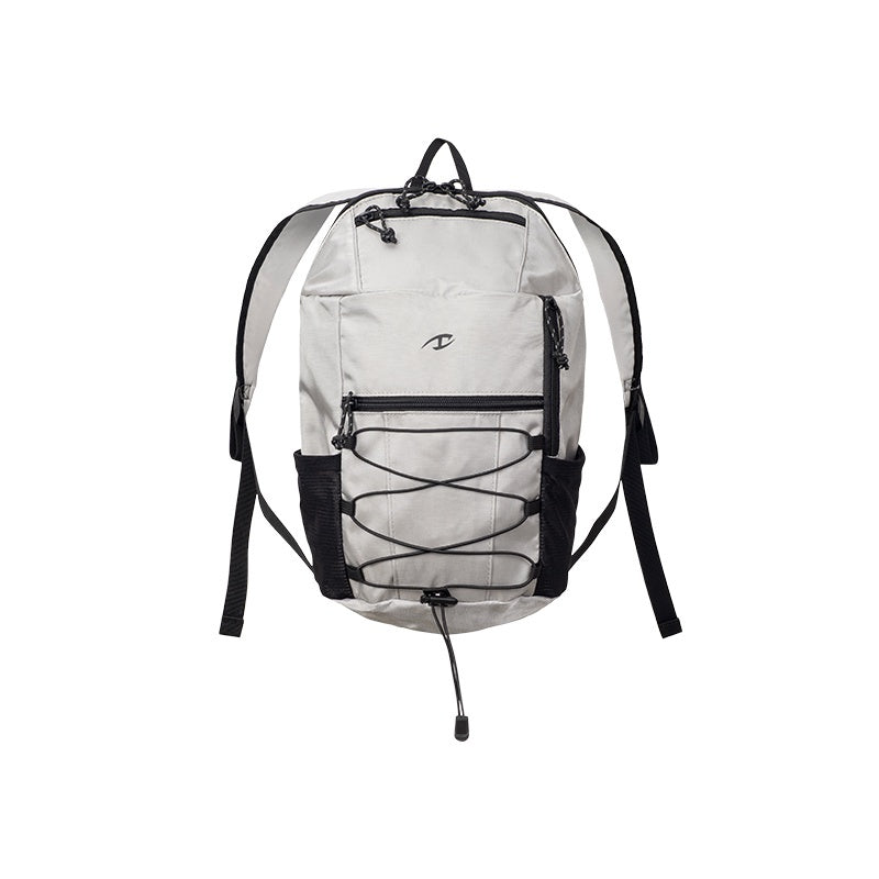 CATSSTAC_Durable_Lightweight_Polyester_Double_Strap_Casual_Silver_Black_Travel_Backpack_MISSTT
