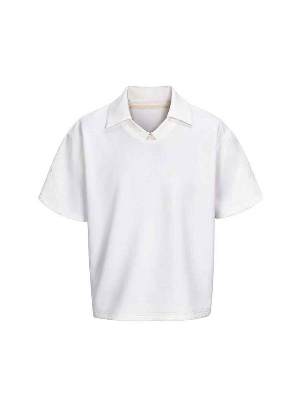 CATSSTAC Embroidered Loose Drop Shoulder Trendy Men Casual Black Short Sleeve T-Shirts