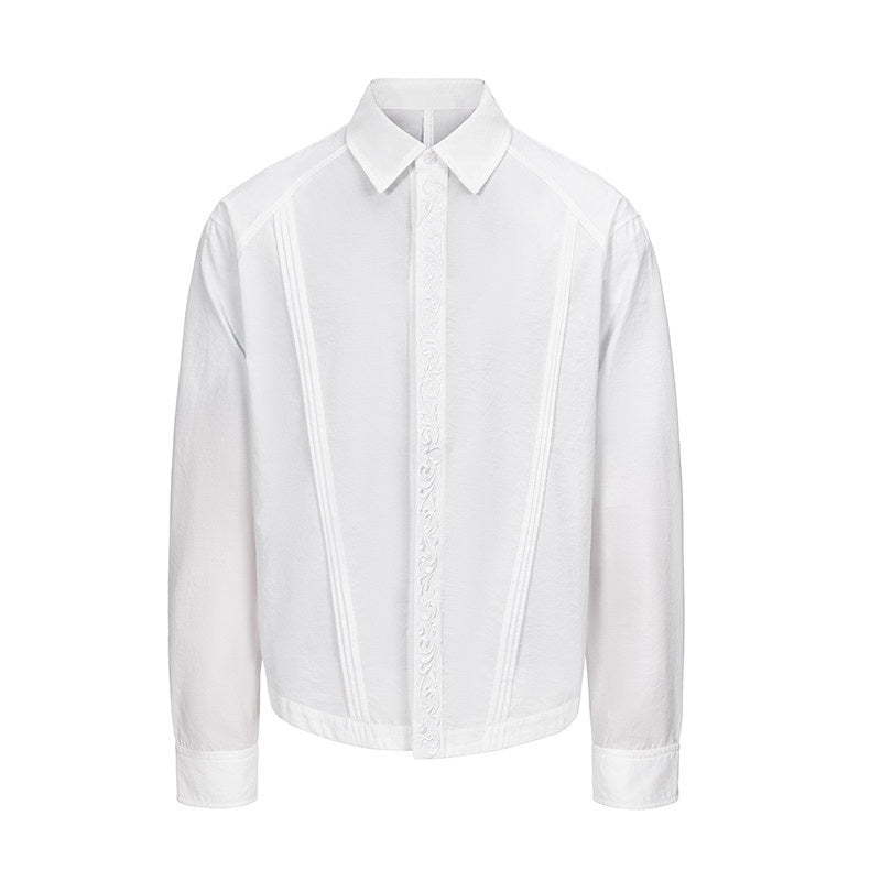 CATSSTAC_Embroidered_Loose_Fit_Turn_Down_Collar_Button_Front_Long_Sleeve_Unisex_Blouses_MISSTT