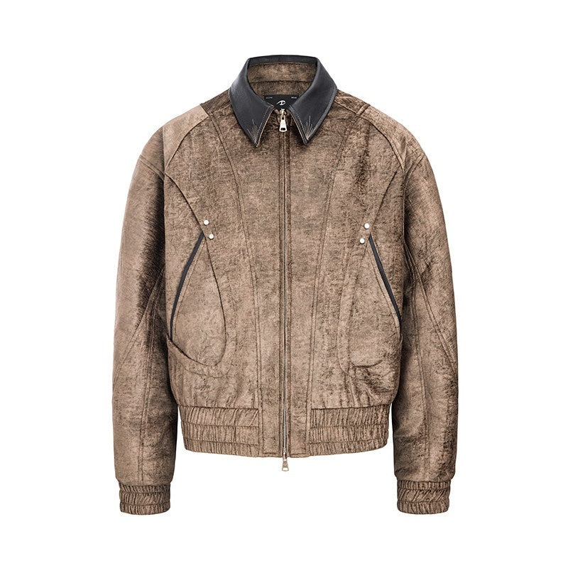 CATSSTAC_Embroidered_Loose_Fit_Turndown_Collar_Zip_Side_Pocket_Men_Casual_Cropped_Jackets_MISSTT