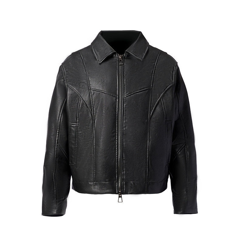CATSSTAC_Fleece_Lined_Standard_Fit_Lapel_Zip_Long_Sleeve_Youth_Black_Leather_Jackets_MISSTT