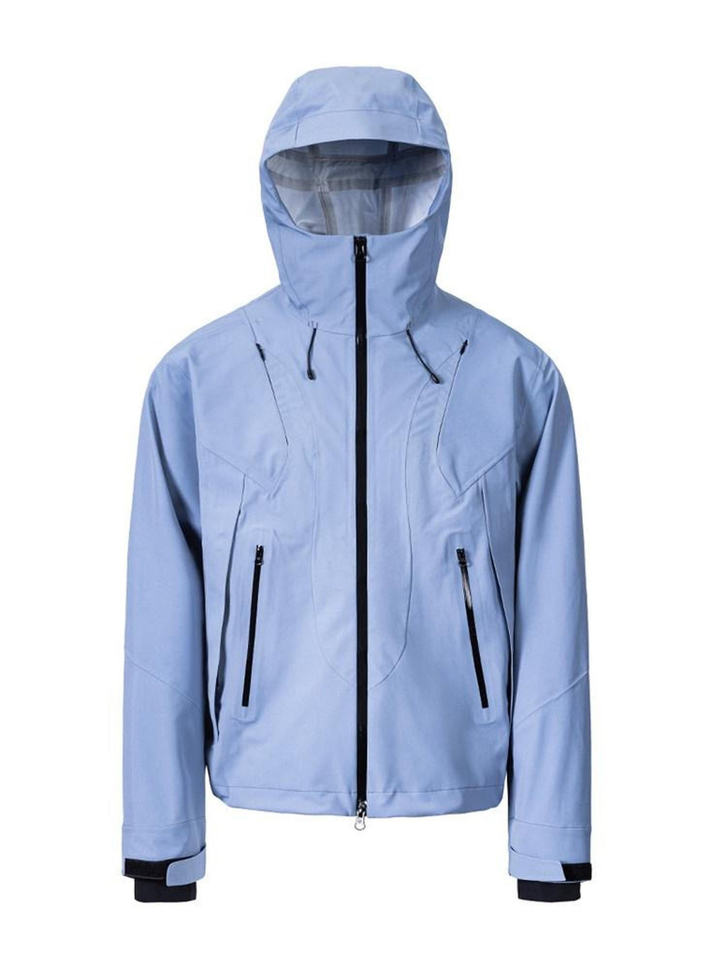 CATSSTAC Fully Taped Seams Loose Fit Hooded Zippered Unisex Outdoor Shell Jackets