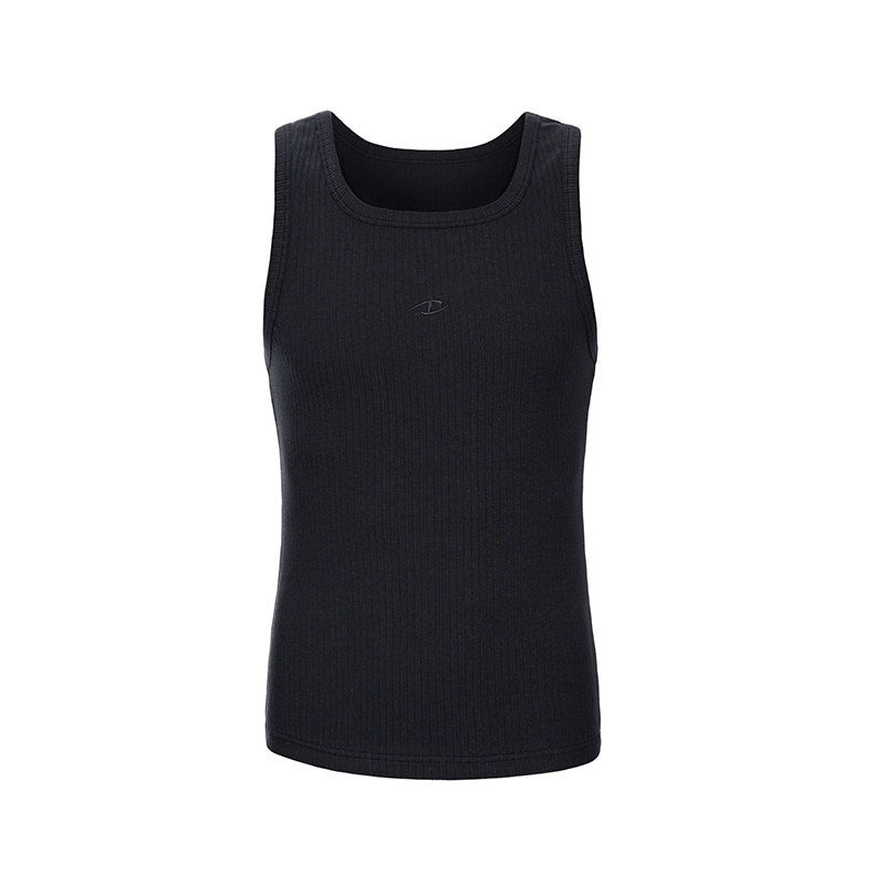 CATSSTAC_High_Stretch_French_U_Neck_Regular_Fit_Mens_Black_White_Gray_Tank_Tops_MISSTT