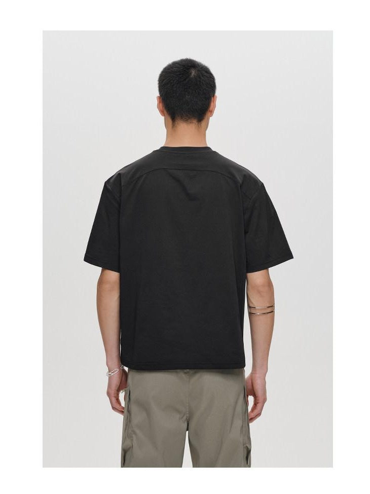 CATSSTAC Loose Fit Crew Neck Trendy Casual Youth Black Green Gray Short Sleeve T-Shirts