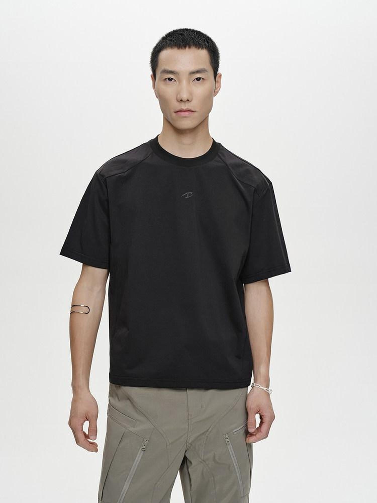 CATSSTAC Loose Fit Crew Neck Trendy Casual Youth Black Green Gray Short Sleeve T-Shirts