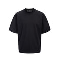 CATSSTAC_Loose_Trendy_Crew_Neck_Youth_Daily_Black_White_Short_Sleeve_T-Shirts_MISSTT