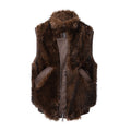 CATSSTAC_Reversible_Loose_Fit_Stand_Collar_Zip_Front_Unisex_Brown_Casual_Vests_MISSTT