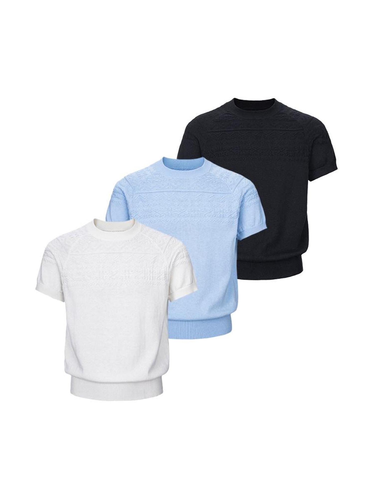 CATSSTAC Soft Cashmere Oversized Raglan Casual Unisex Black White Short Sleeve T-Shirts