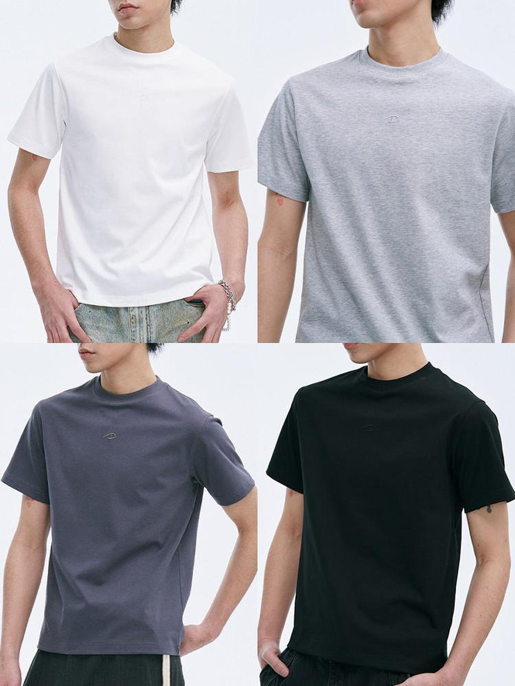 CATSSTAC Soft Comfortable Loose Crewneck Trendy Casual Youth Short Sleeve T-Shirts