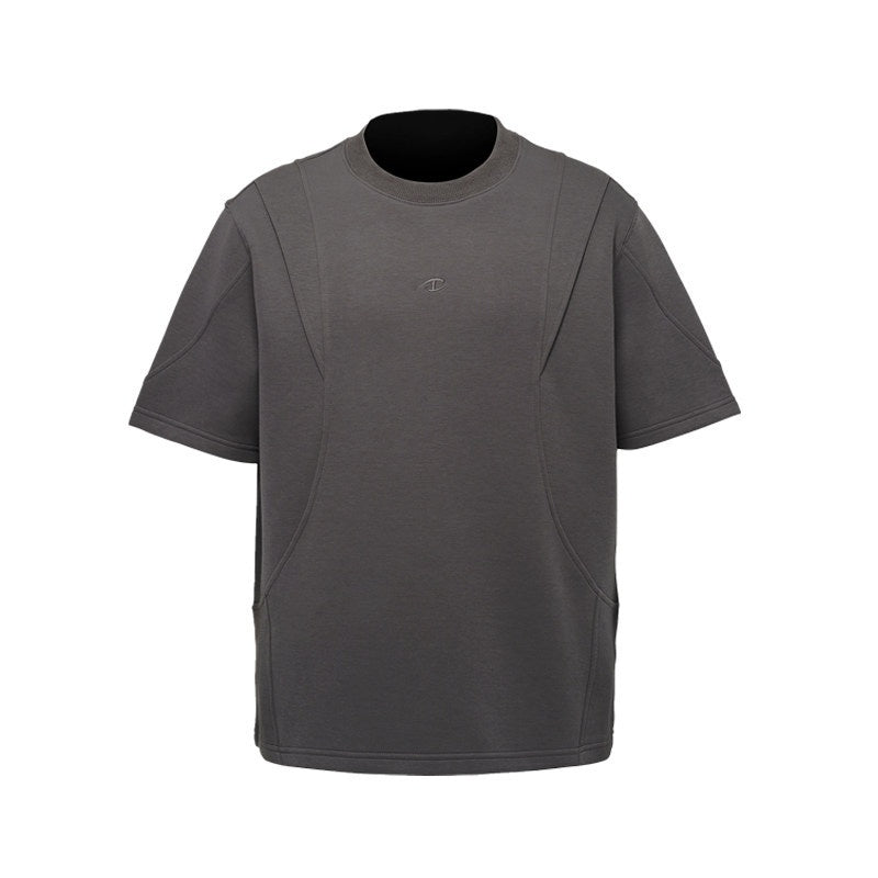 CATSSTAC_Soft_Cotton_Blend_Loose_Fit_Logo_Crew_Neck_Unisex_Casual_Short_Sleeve_T-Shirts_MISSTT