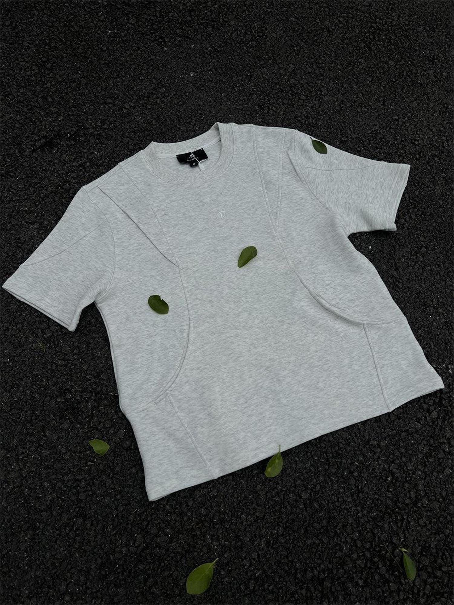 CATSSTAC Soft Cotton Blend Loose Fit Logo Crew Neck Unisex Casual Short Sleeve T-Shirts