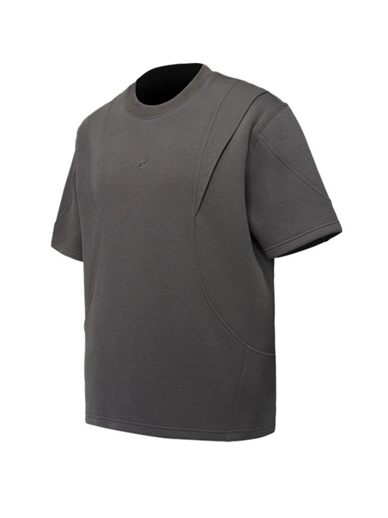 CATSSTAC Soft Cotton Blend Loose Fit Logo Crew Neck Unisex Casual Short Sleeve T-Shirts