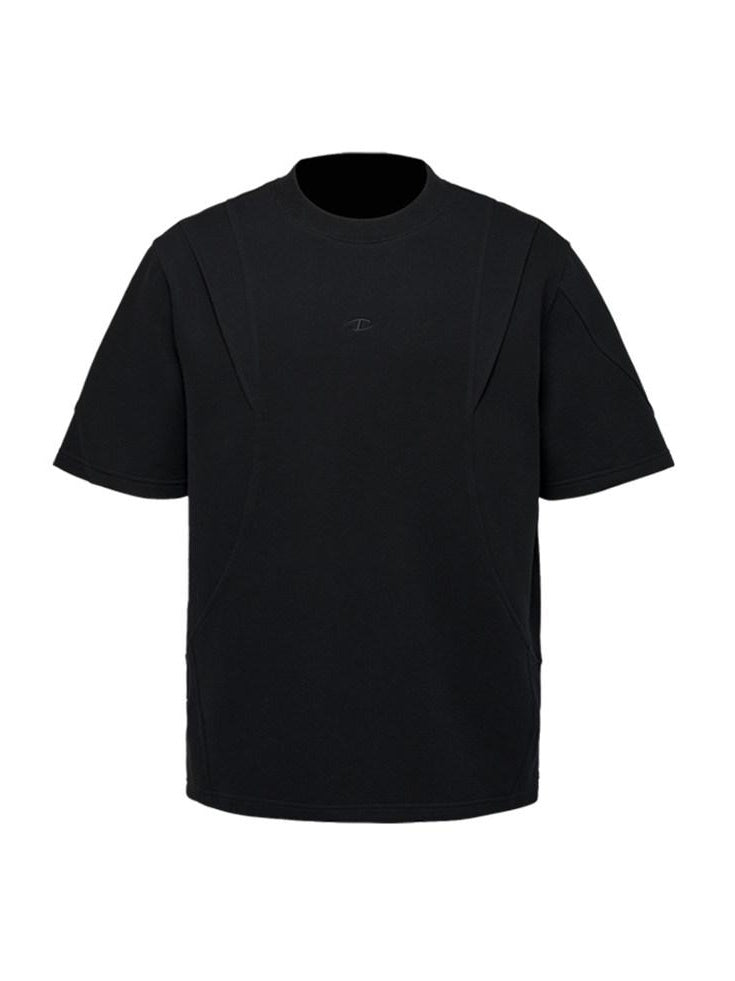 CATSSTAC Soft Cotton Blend Loose Fit Logo Crew Neck Unisex Casual Short Sleeve T-Shirts