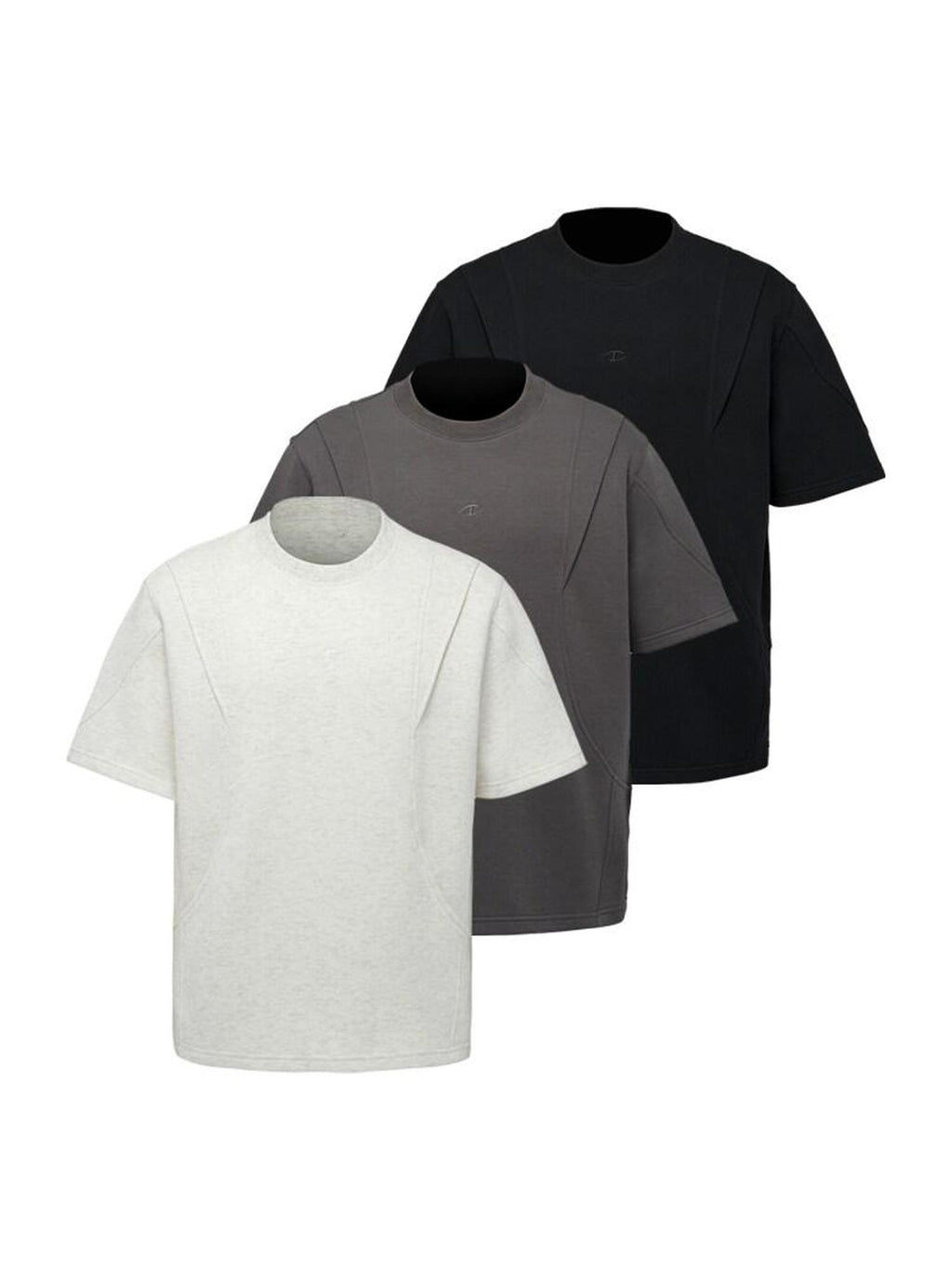 CATSSTAC Soft Cotton Blend Loose Fit Logo Crew Neck Unisex Casual Short Sleeve T-Shirts