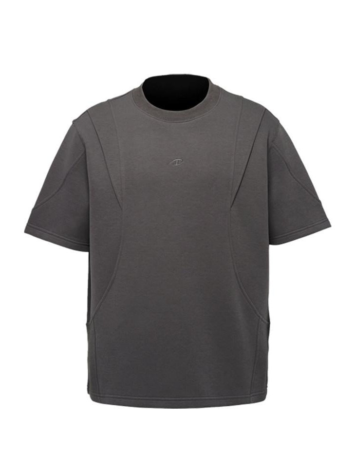 CATSSTAC Soft Cotton Blend Loose Fit Logo Crew Neck Unisex Casual Short Sleeve T-Shirts