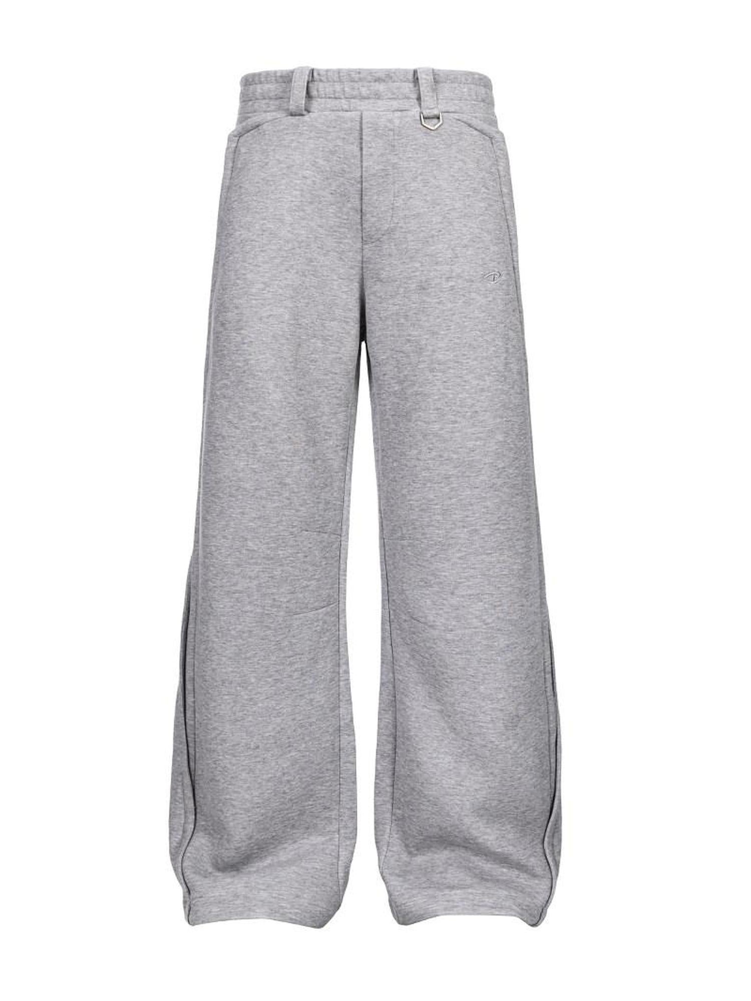 CATSSTAC Soft Mid Rise Loose Fit Straight Leg Youth Casual Trendy Black Grey Sweatpants
