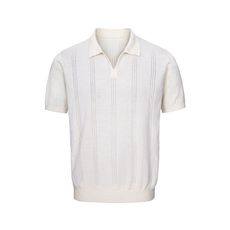 CATSSTAC_Soft_Wool_Loose_Fit_Casual_Unisex_Off_White_Light_Gray_Short_Sleeve_T-Shirts_MISSTT
