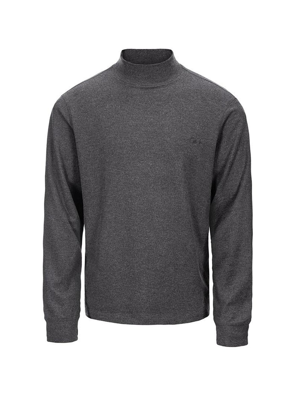 CATSSTAC Thermal Loose Casual Half Collar Unisex Pullover Long Sleeve T-Shirts