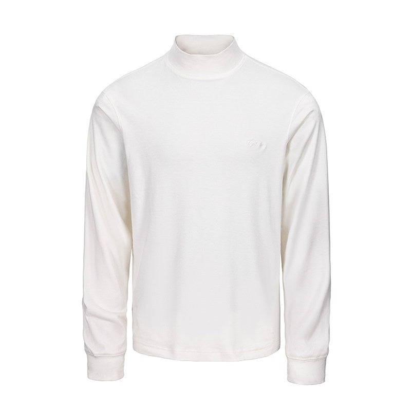 CATSSTAC_Thermal_Relaxed_Half_Open_Collar_Unisex_Casual_Pullover_Long_Sleeve_T-Shirts_MISSTT