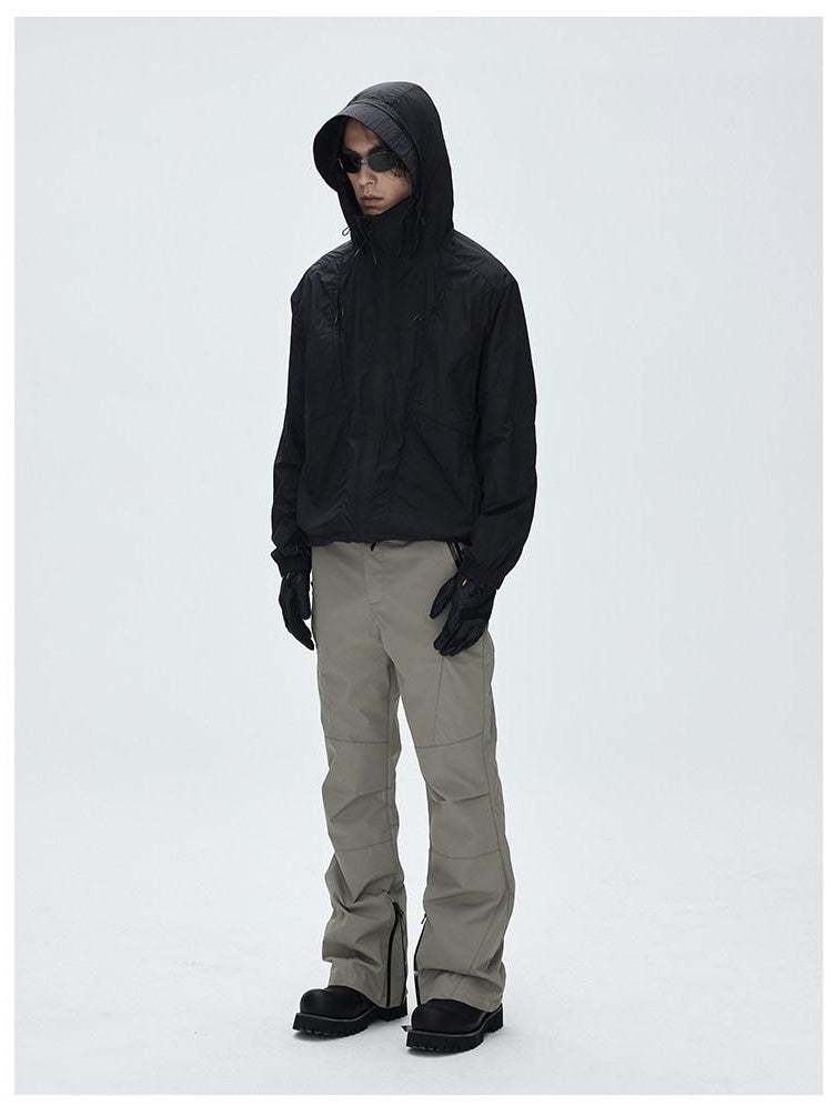CATSSTAC Upf50 Shield Loose Fit Cool Hooded Zip Thin Long Sleeve Sun Protection Hoodies