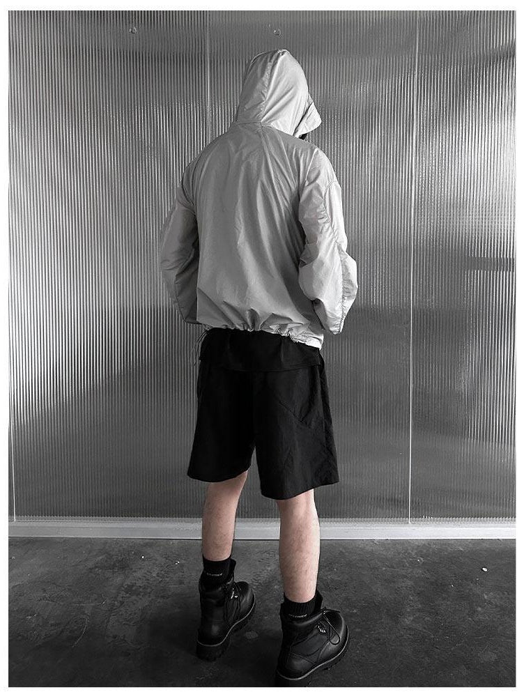 CATSSTAC Upf Uv Blocking Loose Fit Hooded Zip Long Sleeve Youth Sun Protection Hoodies