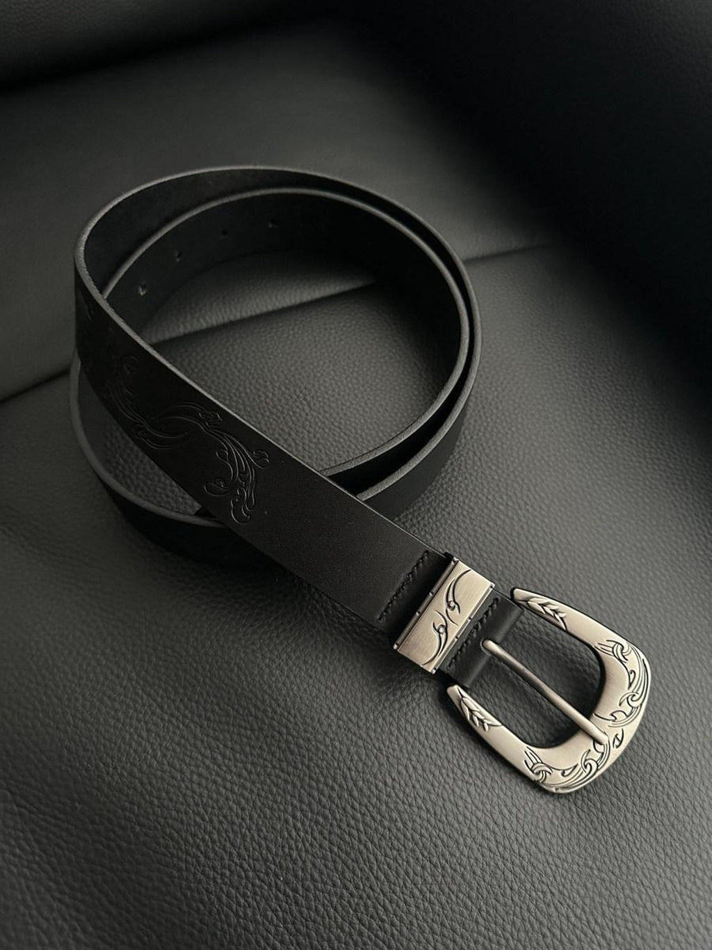 CATSSTAC Versatile Black Minimalist 115Cm Unisex Casual Youth Adjustable Belts