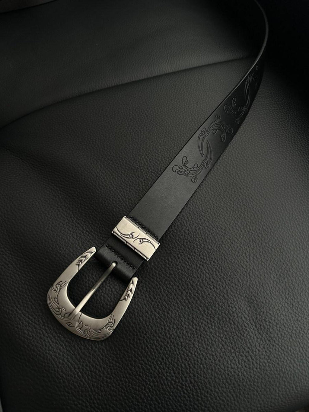 CATSSTAC Versatile Black Minimalist 115Cm Unisex Casual Youth Adjustable Belts