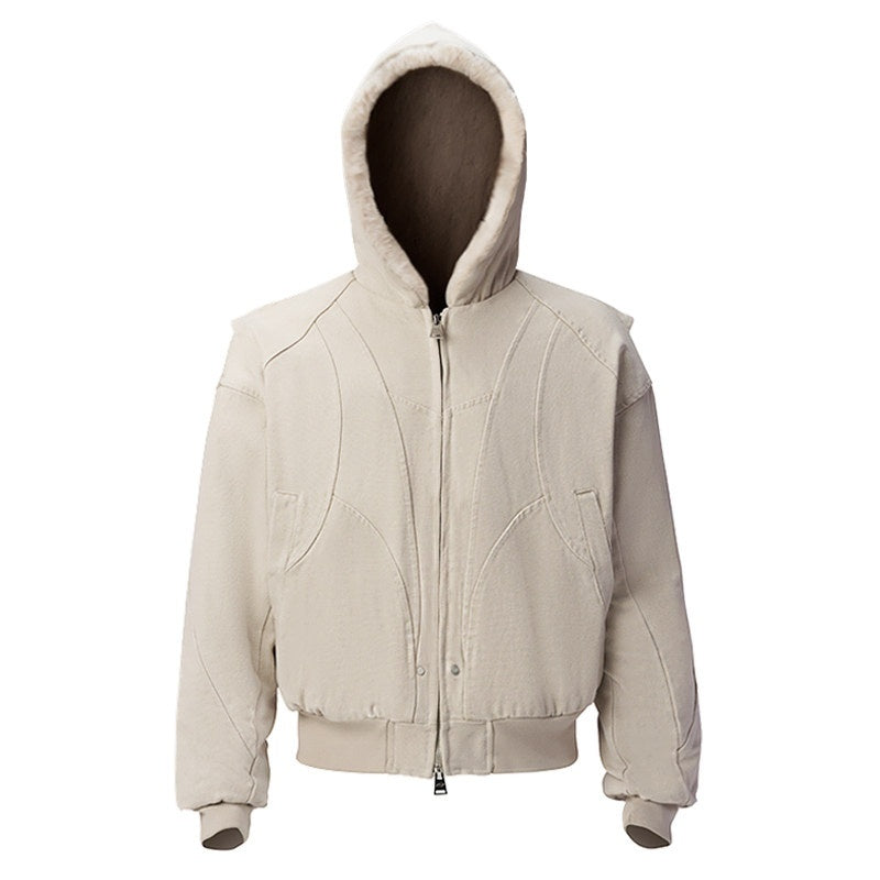 CATSSTAC_Warm_Fleece_Lined_Loose_Fit_Hooded_Zip_Pocket_Unisex_100%_Cotton_Jackets_MISSTT