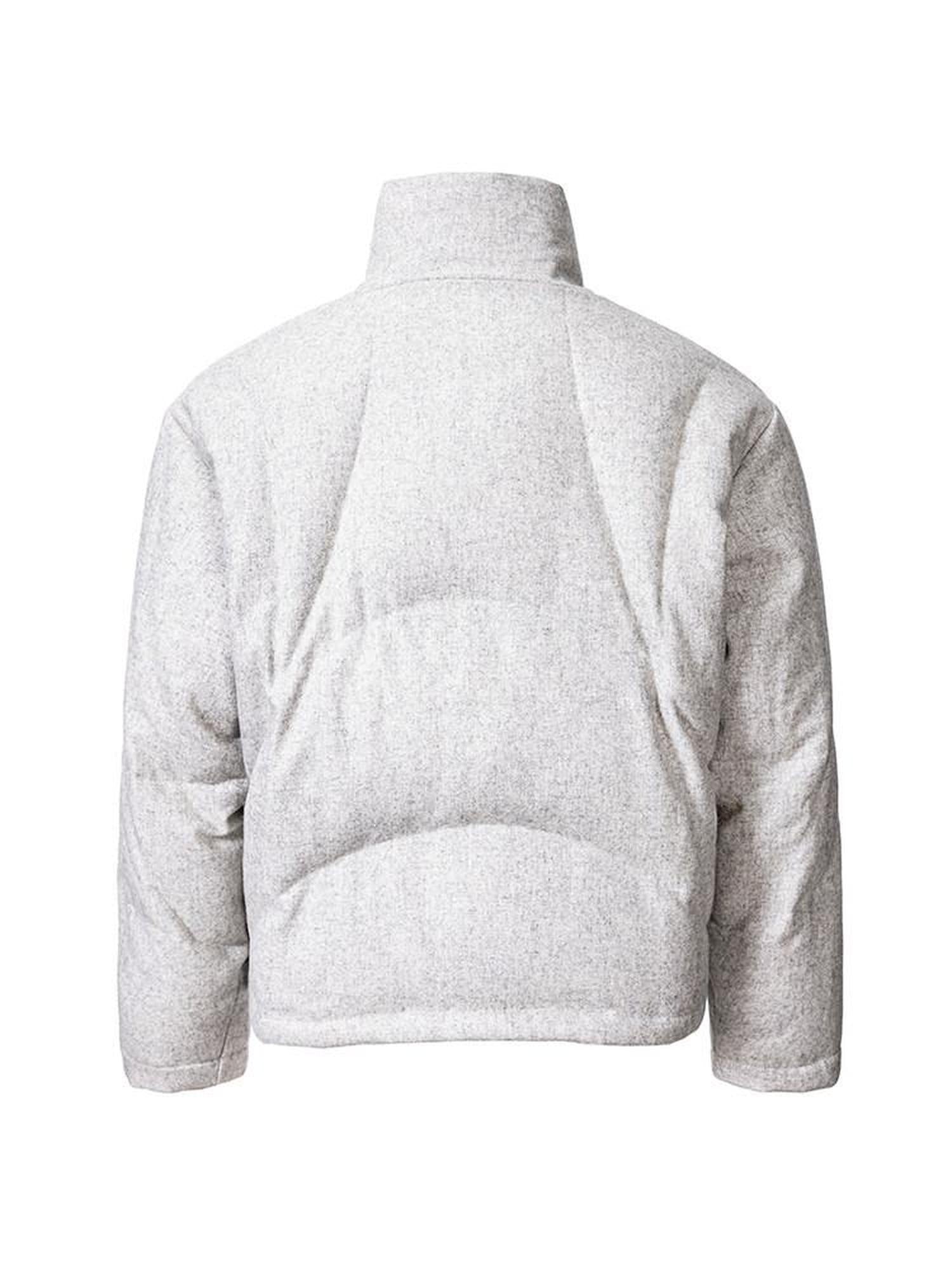 CATSSTAC Warm Loose Stand Collar Cleanfit Youth Casual Grey Long Sleeve Down Jackets