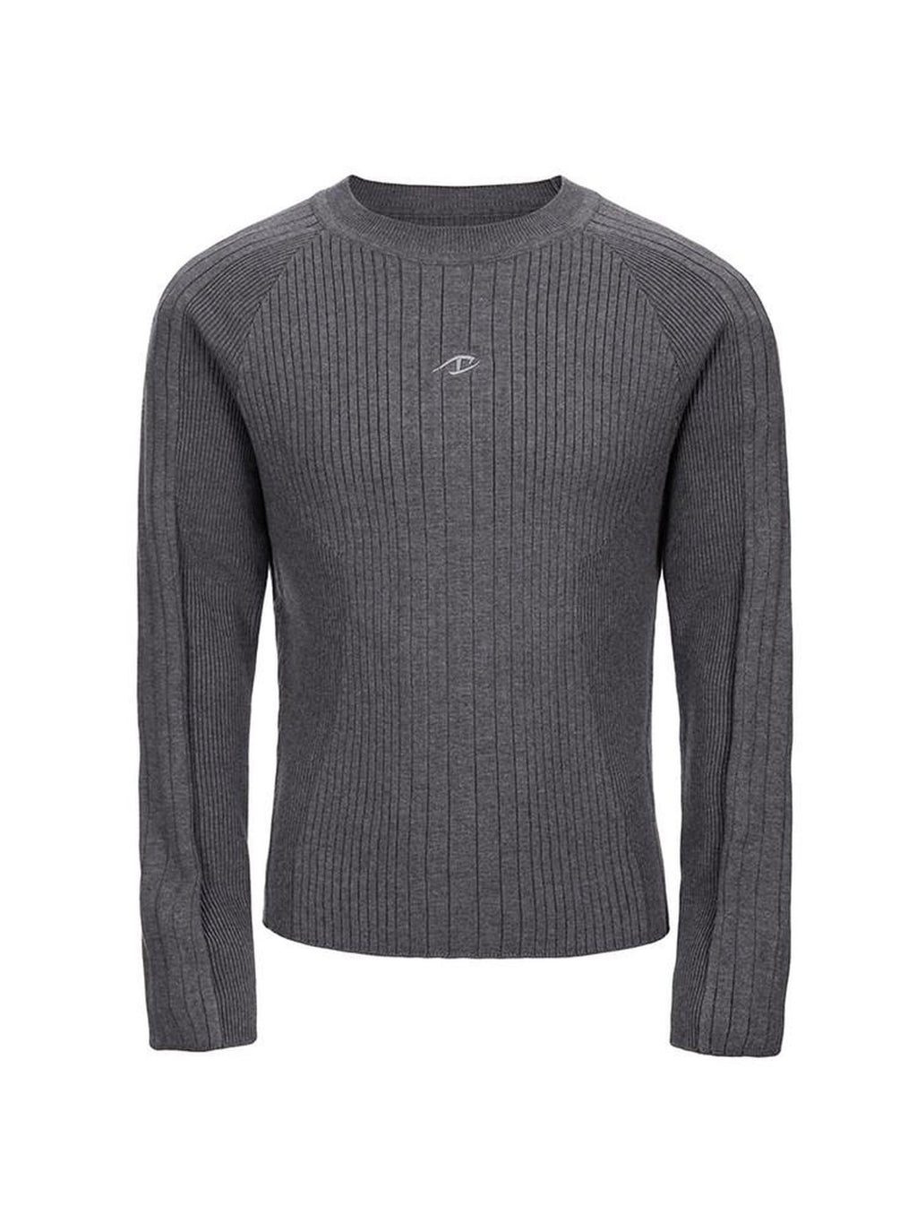 CATSSTAC Warm Polyester Crew Neck Pullover Simple Unisex Knit Long Sleeve Sweaters