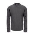 CATSSTAC_Warm_Relaxed_Fit_Stand_Collar_Zip_Casual_Unisex_Black_Gray_Long_Sleeve_T-Shirts_MISSTT