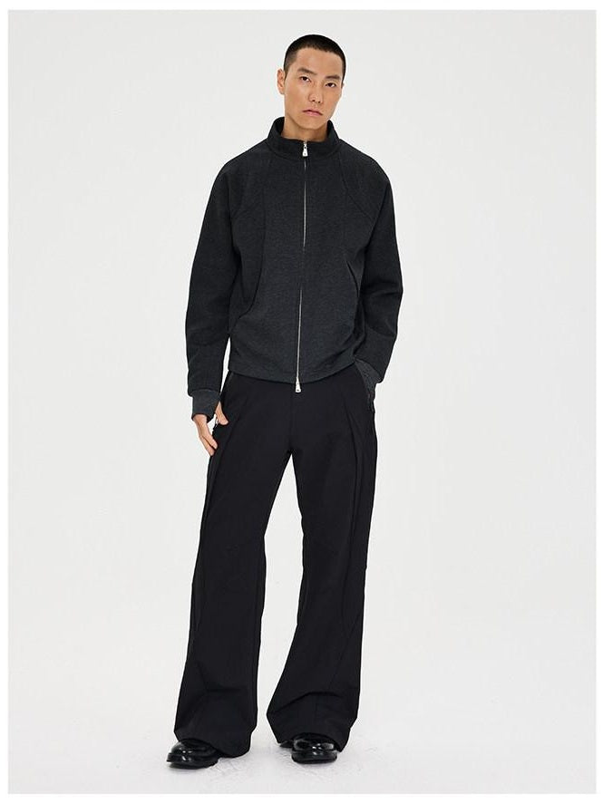 CATSSTAC Waterproof Casual Straight Leg Button Fly Natural Waist Everyday Shell Pants
