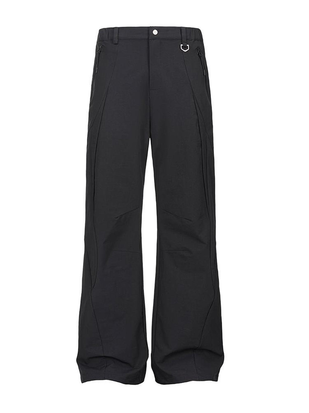 CATSSTAC Waterproof Casual Straight Leg Button Fly Natural Waist Everyday Shell Pants