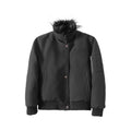 Hypeyourself_90%_Goose_Down_180G_Short_Regular_Fit_Stand_Collar_Casual_Black_Down_Jackets_MISSTT