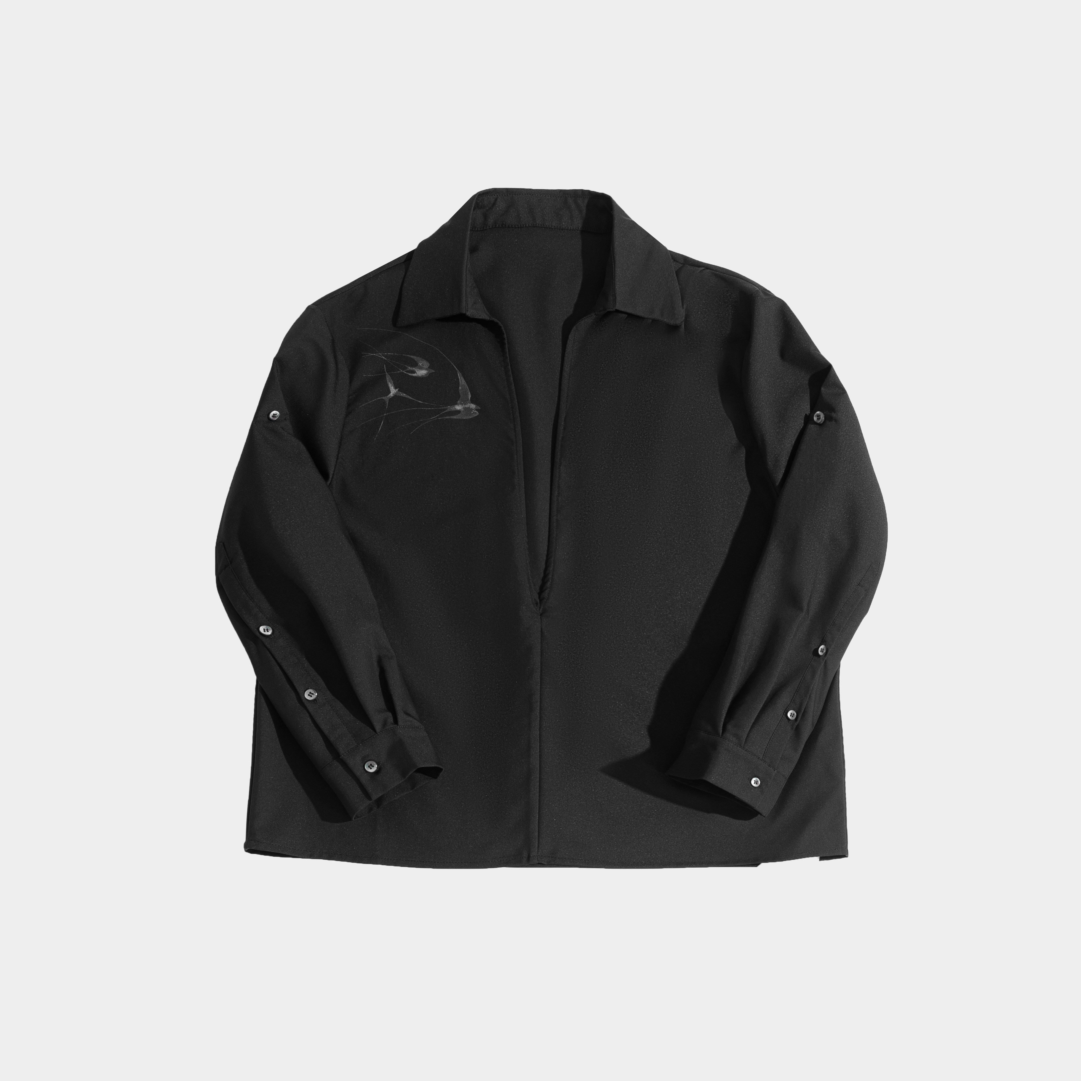 Hypeyourself_Bamboo_Blend_Wrinkle_Free_Breathable_Loose_Fit_Pointed_Collar_Unisex_Shirts_MISSTT