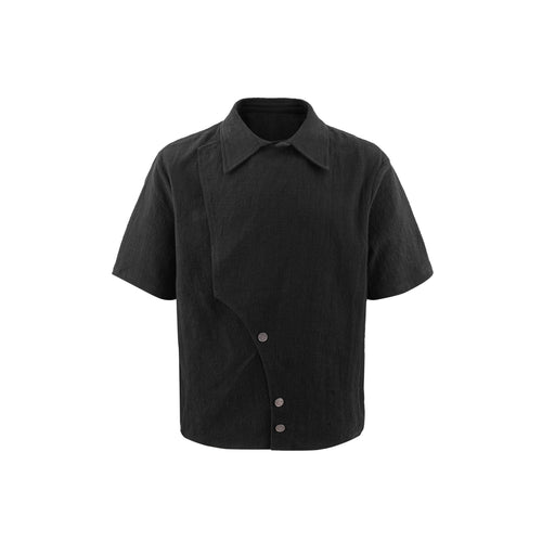 Hypeyourself_Breathable_Linen_Cotton_Loose_Fit_Open_Collar_Unisex_Short_Sleeve_Solid_Shirts_MISSTT