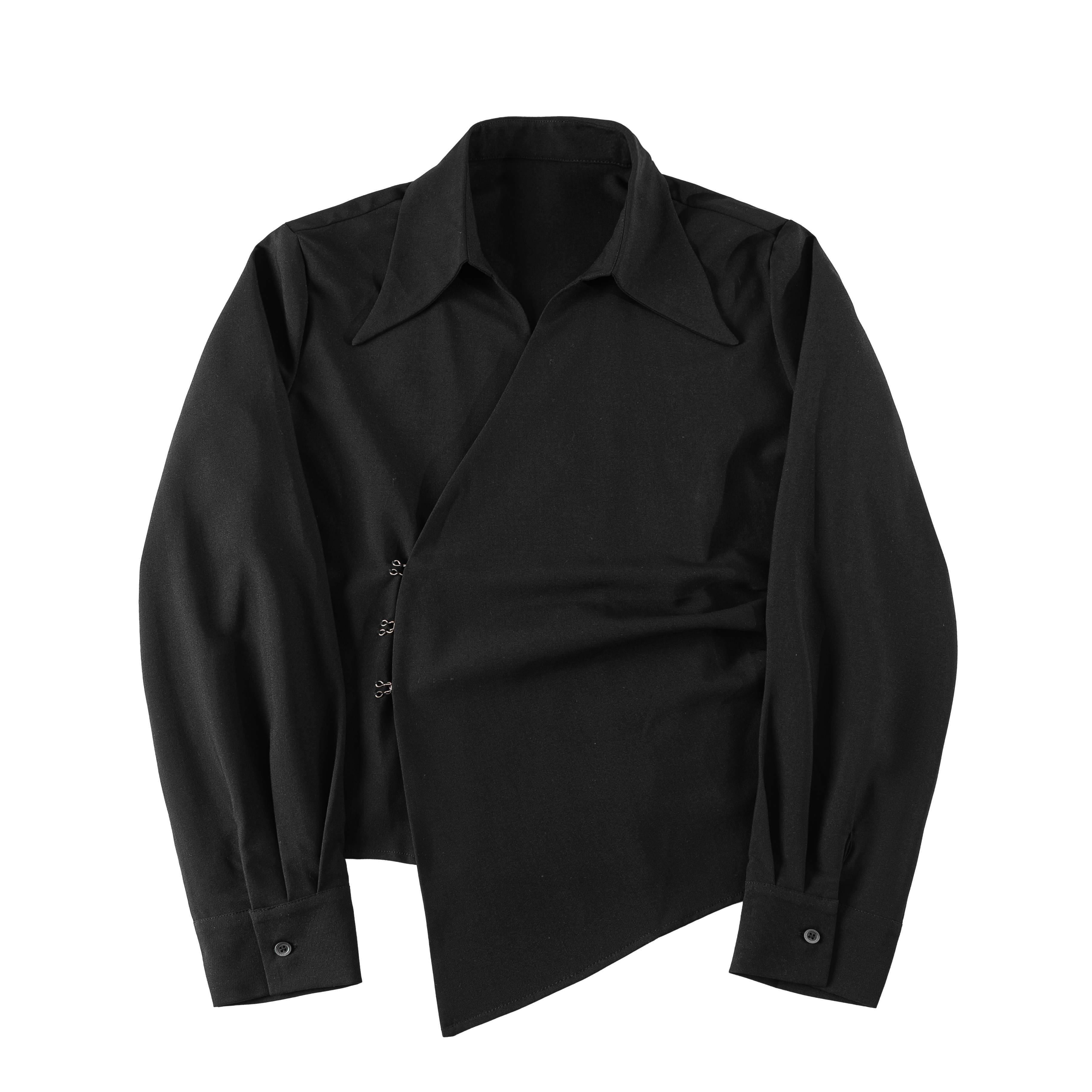 Hypeyourself_Breathable_Oversized_Minimal_Italian_Collar_Buttoned_Unisex_Long_Sleeve_Shirts_MISSTT