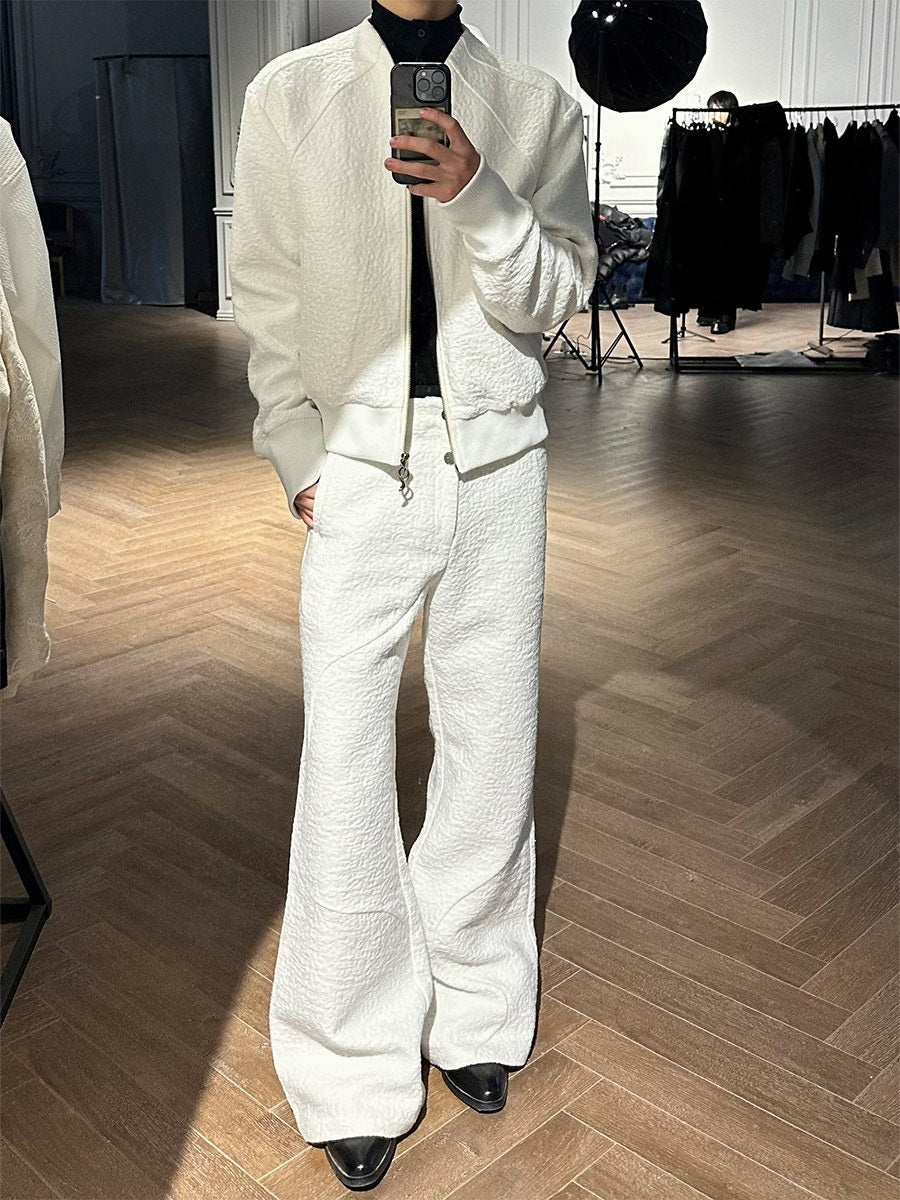 Hypeyourself_Comfortable_Loose_Fit_Casual_Business_Urban_Youth_Solid_Black_White_Flared_Pants_MISSTT