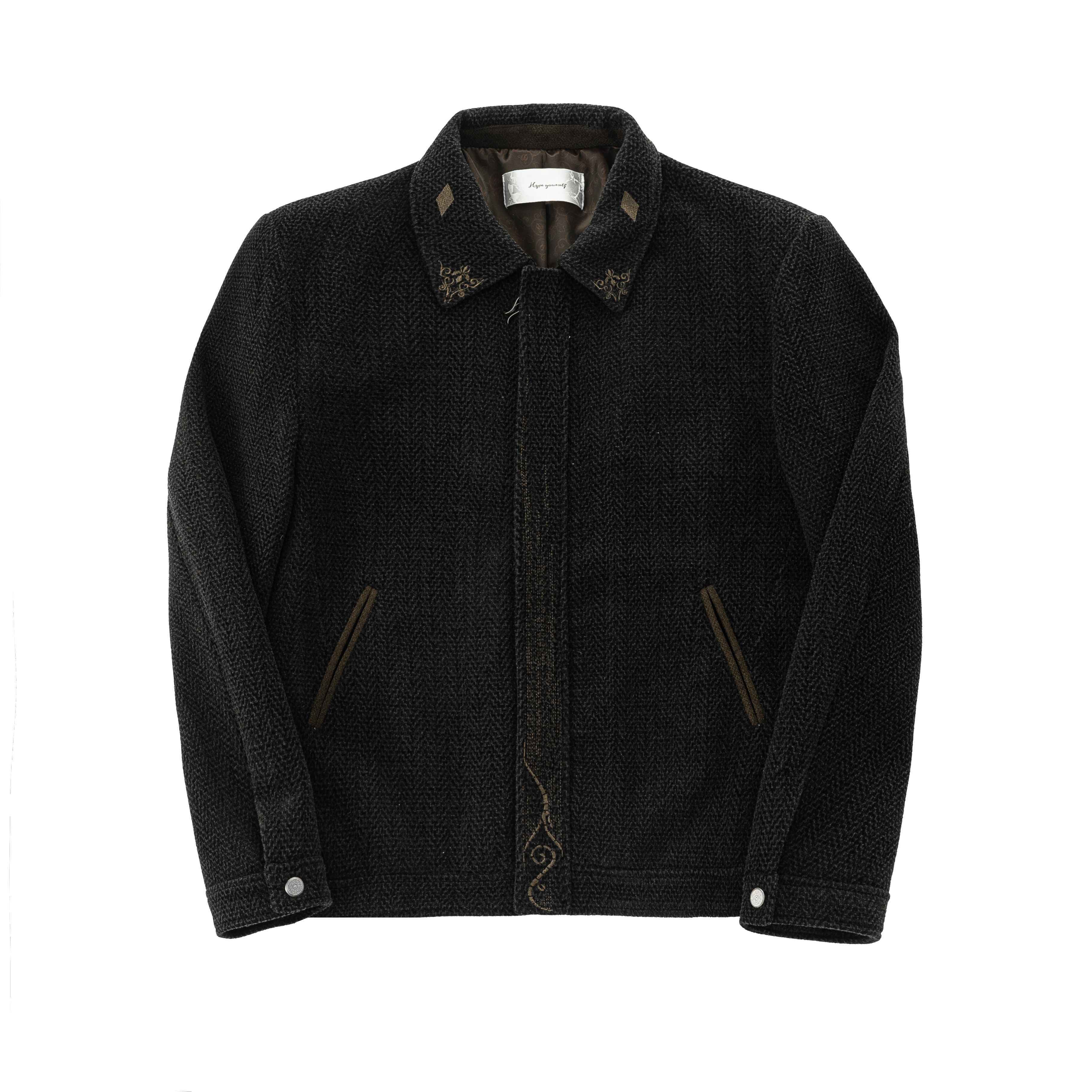 Hypeyourself_Embroidered_Chenille_Slim_Fit_Turn_Down_Collar_Zip_Front_Men_Cropped_Jackets_MISSTT